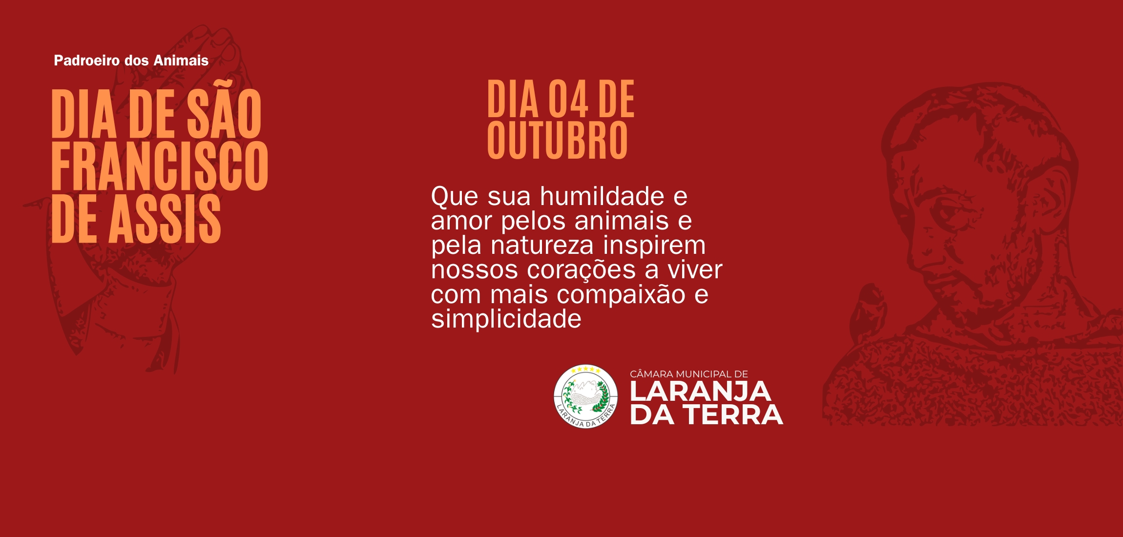 Dia de São Francisco de Assis - 04 de Outubro